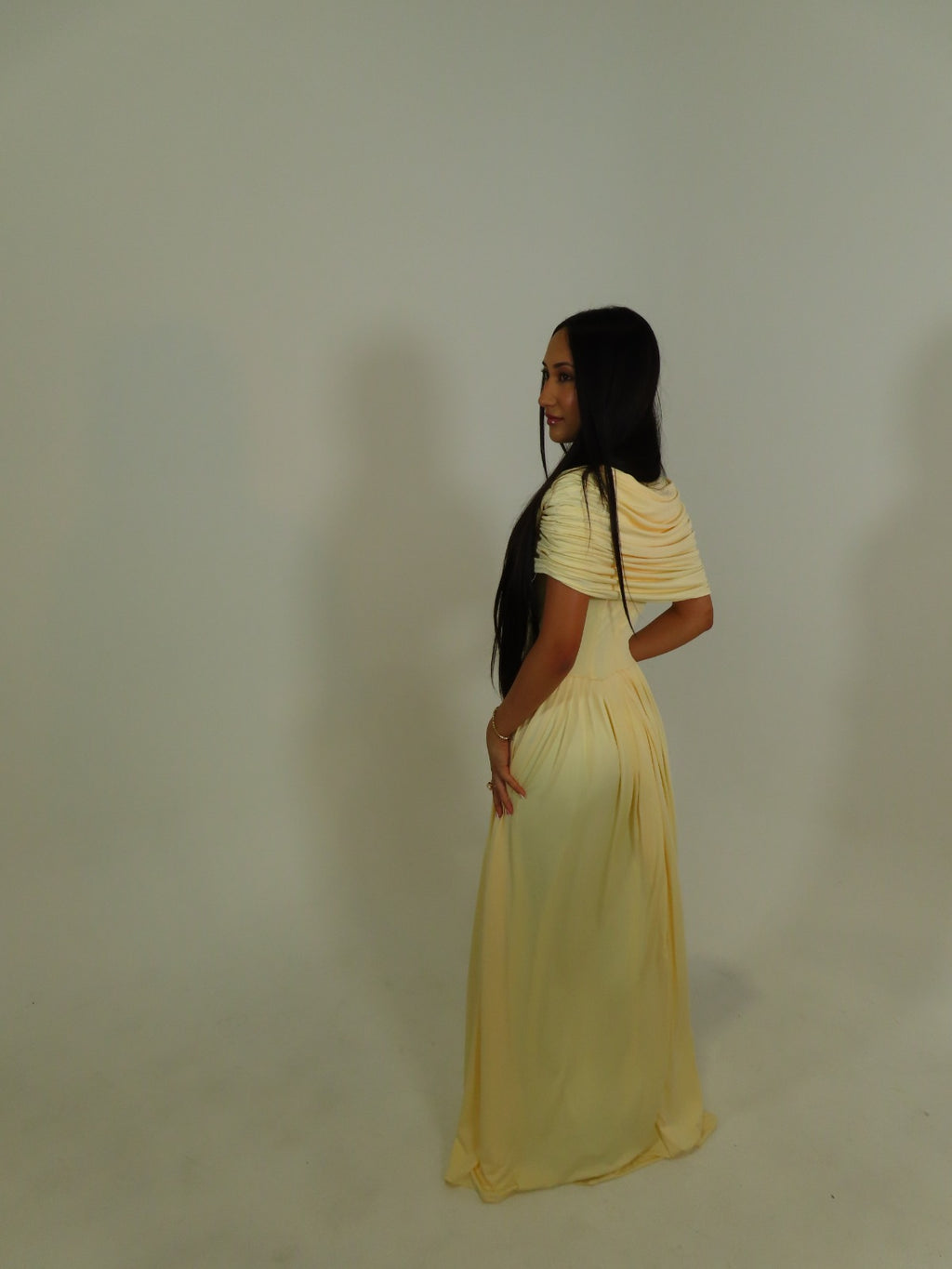 The AURA Drape Dress